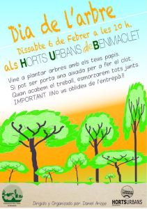 día de l´arbre horts urbans 2016