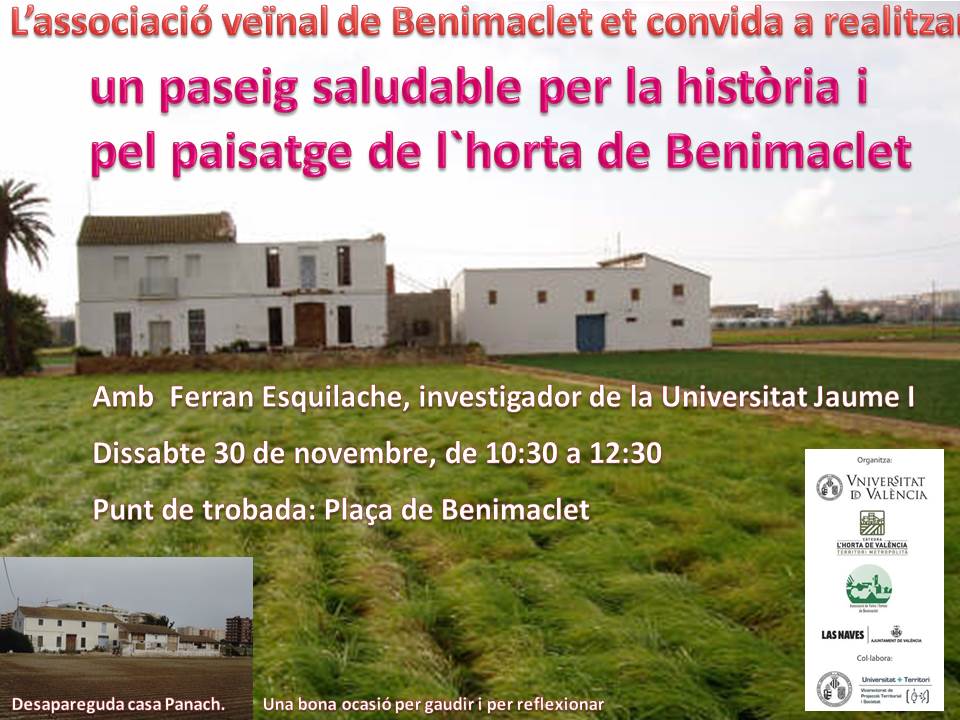 paseig saludable per l´Horta